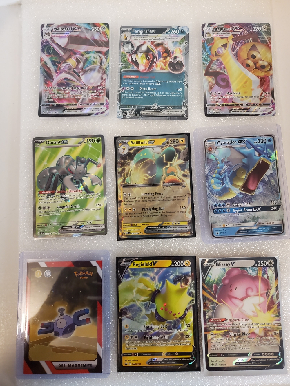 Pokemon Card Lot of 9 Official TCG Cards can include Ultra Rare EX GX V  + HOLOS